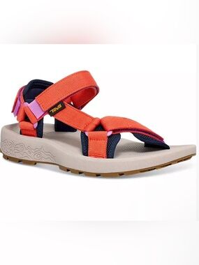 Teva Hydratrek Water Sandals In Tigerlily Women’s Size 7 New In Box $95 MSRP